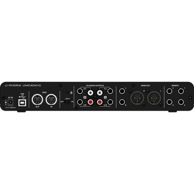Behringer UMC404HD U-PHORIA  - interfejs audio - 3