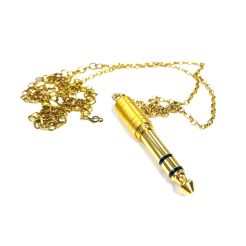 GlamRockowy wisior z wtyczką JACK