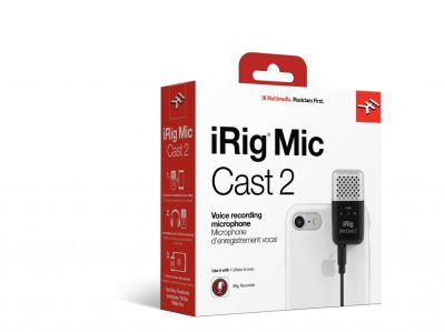 IK Multimedia iRig MIC CAST 2 - Mikrofon pojemnościowy iOS / Andorid - 5