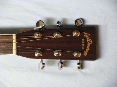 Aria AD-65 N - Gitara akustyczna Dreadnought Lity świerk - 3
