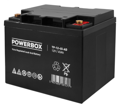 Akmulator Powerbox VRLA AGM 12V 45Ah