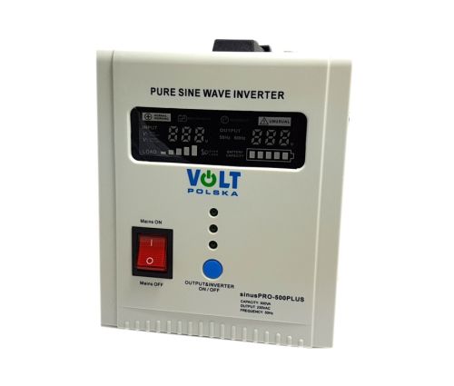 Zasilacz awaryjny 12V/230V 300W SinusPRO-500-PLUS