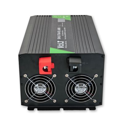 SINUS TRAVEL 6000 12/230V BLACK (3000W/6000VA) LCD + PILOT PRZETWORNICA NAPIĘCIA - 2