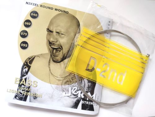 Struna pojedyncza do basu JEREMI rozm.060 D-2nd
