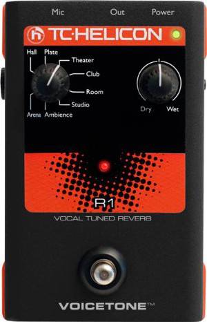 TC Helicon VoiceTone R1 Vocal  Tuned Reverb