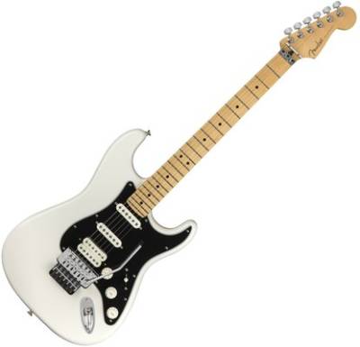 Fender Player Stratocaster FR HSS MN Floyd Rose Polar White