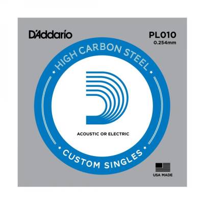 D'Addario PL010 struna do gitary elektrycznej lub akustycznej 