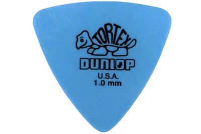 kostka gitarowa DUNLOP TORTEX TRIANGLE (blue) 1.00mm 