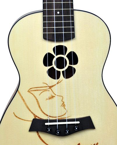 QBT U23Q FLOWER SPRUCE - Ukulele koncertowe