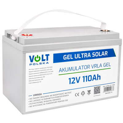 AKUMULATOR GEL VPRO PREMIUM 12V 110 Ah ŻELOWY VRLA BEZOBSŁUGOWY - 2