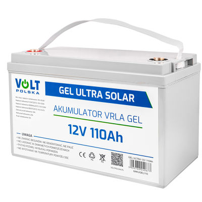 AKUMULATOR GEL VPRO PREMIUM 12V 110 Ah ŻELOWY VRLA BEZOBSŁUGOWY - 3