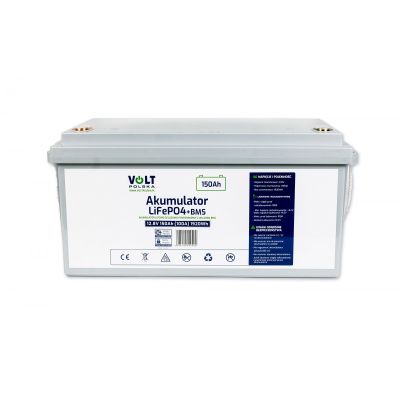 AKUMULATOR LiFePO4 12,8V 150Ah (100A) + BMS BEZOBSŁUGOWY - 2