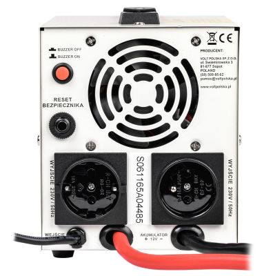 SINUS PRO 850 E PLUS 12/230V (500/850W) ZASILACZ AWARYJNY - 3