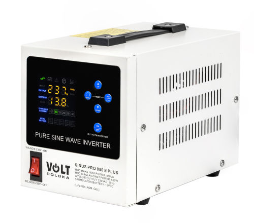 SINUS PRO 850 E PLUS 12/230V (500/850W) ZASILACZ AWARYJNY