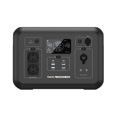 TRAVEL POWERBOX 2400 (1200W) 1008Wh PRZENOŚNA STACJA ZASILANIA