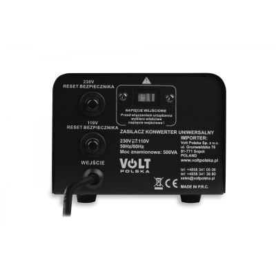 VP 500 230VAC/110VAC KONWERTER NAPIĘCIA - 3