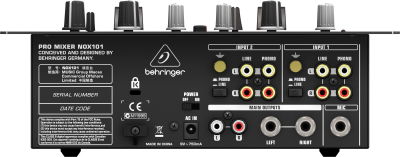 Behringer NOX101 Mikser DJ  - 3