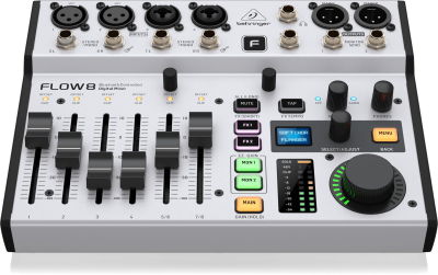  BEHRINGER FLOW 8 - 8-kanałowy cyfrowy mikser ze strumieniowaniem Bluetooth - 2