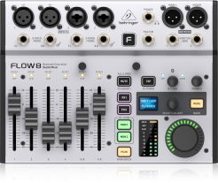  BEHRINGER FLOW 8 - 8-kanałowy cyfrowy mikser ze strumieniowaniem Bluetooth