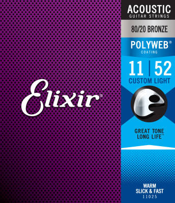 Elixir 11025 <11-52> Polyweb 80/20 Bronze