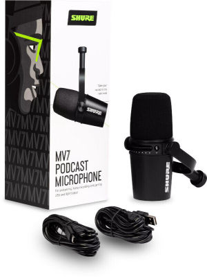 Shure MV-7 - Mikrofon dynamiczny USB/XLR - 7