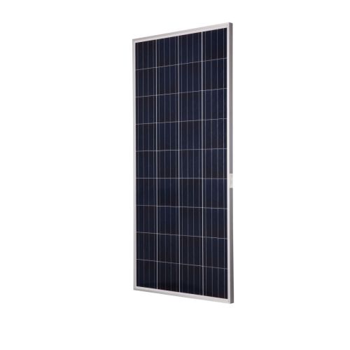 Panel fotowoltaiczny POLI 180W 18V [1480x670x35mm] + przewód MC4 90cm (SILVER)