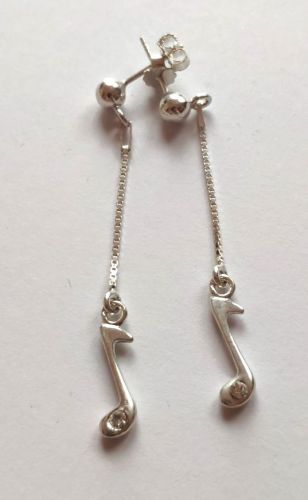  Nutki - kolczyki - Nutka - SREBRO Pr.925 B072 ZEBRA Music