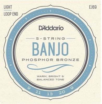 D'addario EJ69 - Struny do banjo