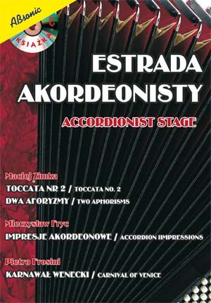 Estrada akordeonisty, nuty na akordeon