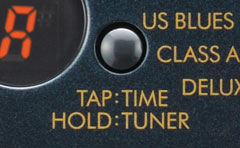 TAP : TIME / HOLD : TUNER